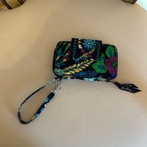 Vera Bradley Multicolor Floral Wristlet
